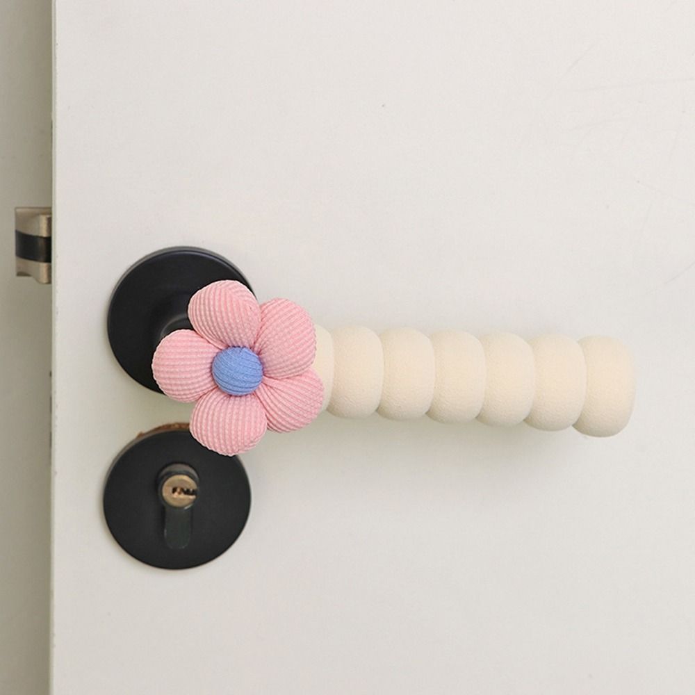 4Pcs Cartoon Door Handle Cover EVA Doorknob Protector Universal Doorknob Protective Sheath for Home