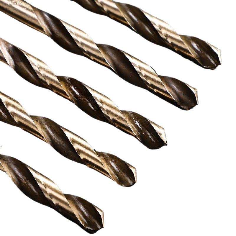 Cobalt Stainless Steel Twist Drill Bit Set for Metal, Aluminum, and Angle Iron