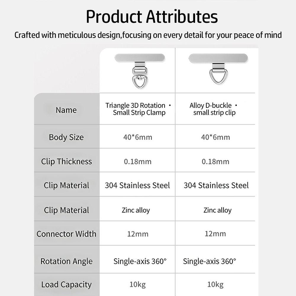 Can Rotate 360 ° Phone Lanyard Tab Anti-fall Snap Strap Phone Lanyard Clip Patch Anti-lost Mobile Phone Lanyard Patch