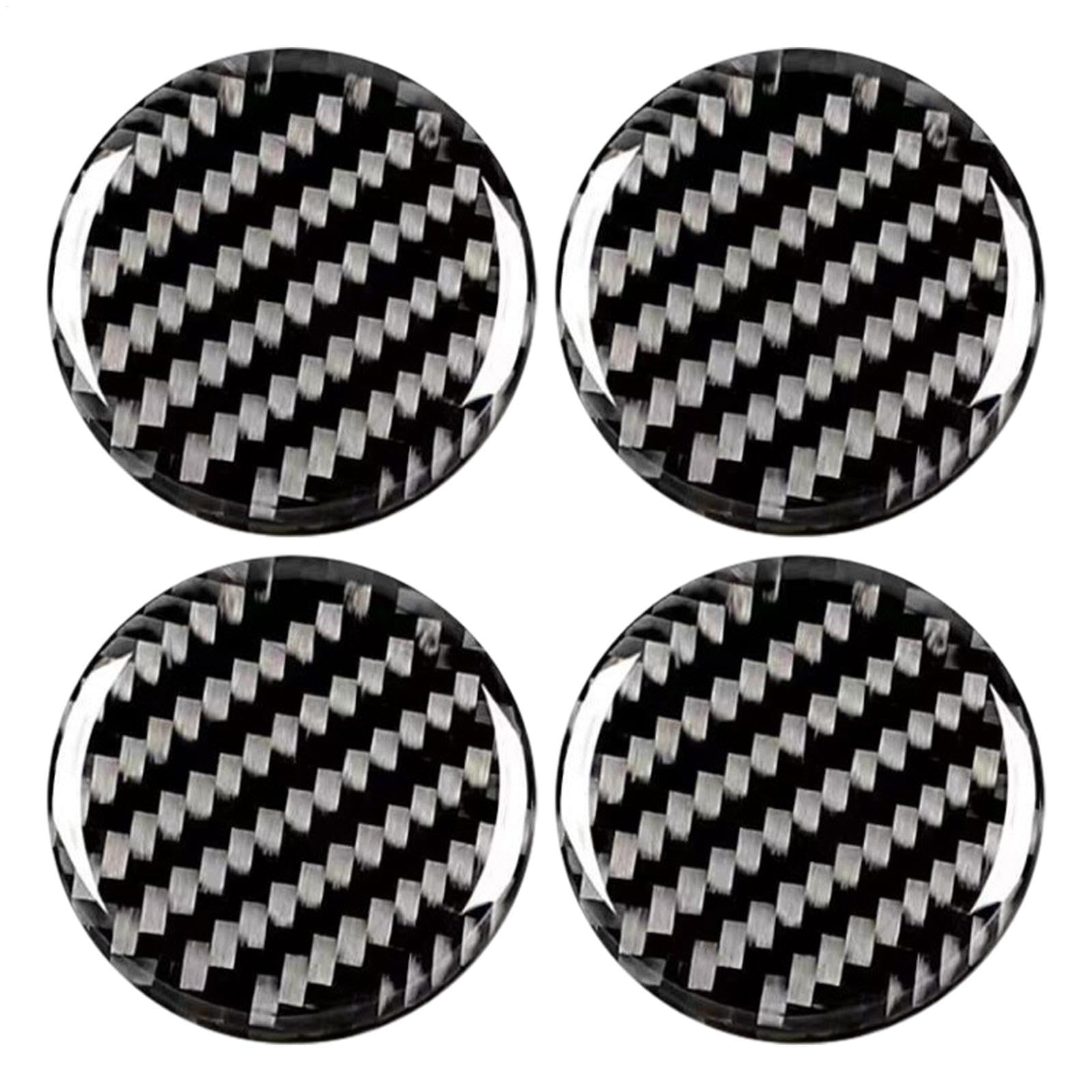 

4 Pcs Exterior Door Key Cover, Creative Car Keyhole Carbon Fiber Sticker Multi-functional Decorative Please refer to the description