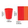 Color Sorting Play Set Counting with 8 Cups Gifts Montessori Toy Matching Game for