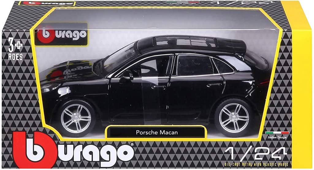 BURAGO Mini Car Porsche Macan MACAN 2015 1/24 (Black) [Item]