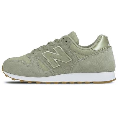 Nb 373 Tessuto Confortevole Pelle Sintetica Scarpe da Corsa Basse Sneaker Donna Grigio Scuro WL373MIW