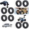 114 Scale Model Truck Tire Set For Tamiya Rc Construction Vehicles With Durable Plastic Design