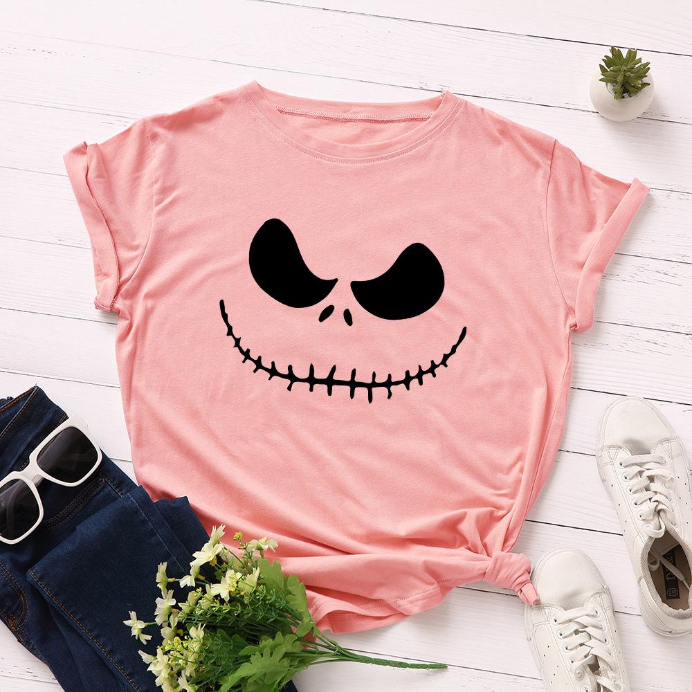 Women Men Cotton T Shirt Round Neck Short Sleeve Tee Fashion Black White Top Comfortable Soft T-Shirts