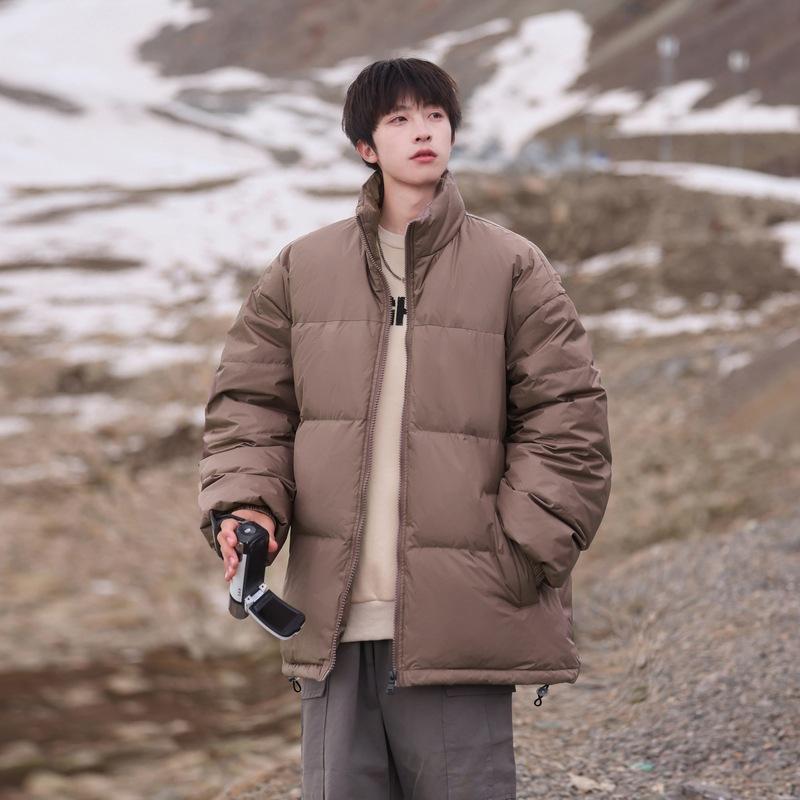 

Новая зимняя куртка-пуховик для мужчин и женщин, в том же стиле, модная спортивная куртка с воротником-стойкой, теплая куртка-пуховик 3XL