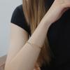 Dieuamour Braided Edge Open Bracelet 2 Colors