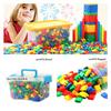 Rocket Bullet Head Small Particle Building Blocks Toy Plastic Assembly Educational Toy For Kids 3-9 Years
