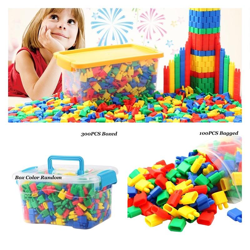 Rocket Bullet Head Small Particle Building Blocks Toy Plastic Assembly Educational Toy For Kids 3-9 Years