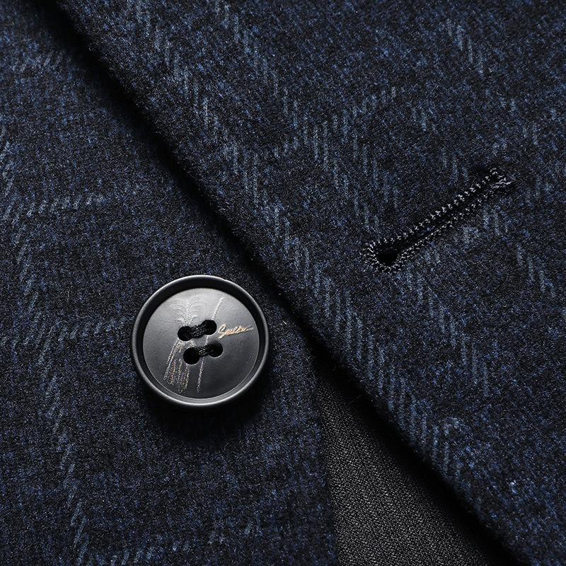 Casual Suit Men's Autumn and Winter New Elastic Non-ironing Trend Small Suit