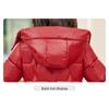 Women's cotton-padded clothes, winter medium and long over-knee glossy leave-in, thickened, slim and thin, warm cotton-padded jacket