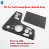 Per Kia Sportage NQ5   2024 ABS Pannello Copri Pomello Cambio Auto Console Centrale Adesivo Decorazione 2 Pezzi Accessori di Finitura