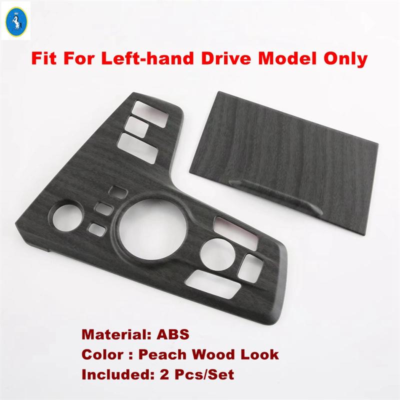 Per Kia Sportage NQ5 2024 ABS Pannello Copri Pomello Cambio Auto Console Centrale Adesivo Decorazione 2 Pezzi Accessori di Finitura