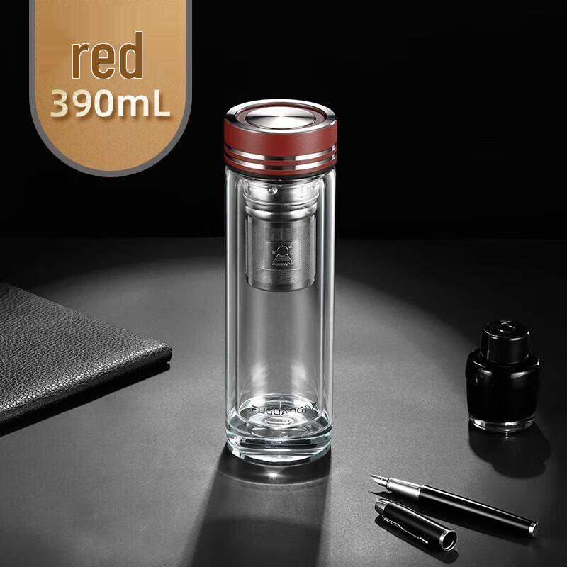 FUGUANG Yize Double-Layer Glass Tea Infuser Mug