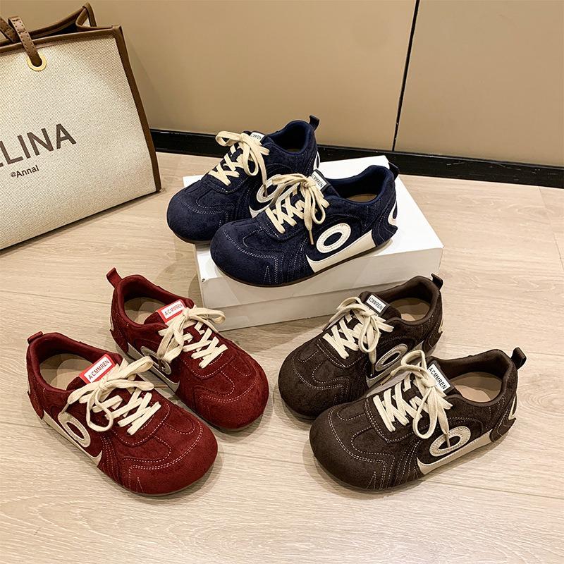 Platform Women's New Autumn Student Versatile Casual Shoes Sports Board Shoes Increase Height and Ugly
