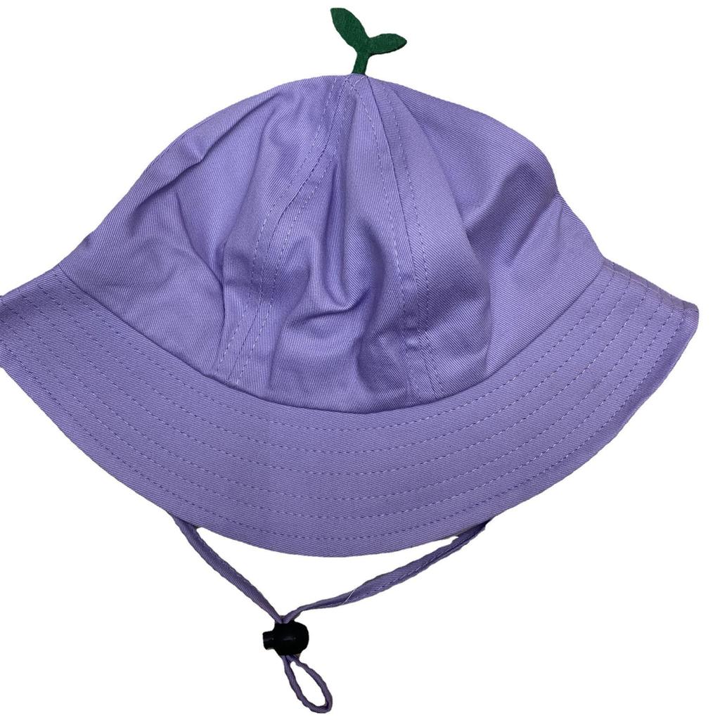 Cute Leaf Kids Fisherman Hat Adult Small Yellow Hat Sunshade Customizable Kindergarten Hat