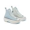 Converse Run Star Hike Gewebte Klassische High-Top Canvas-Schuhe Unisex Grau Blau