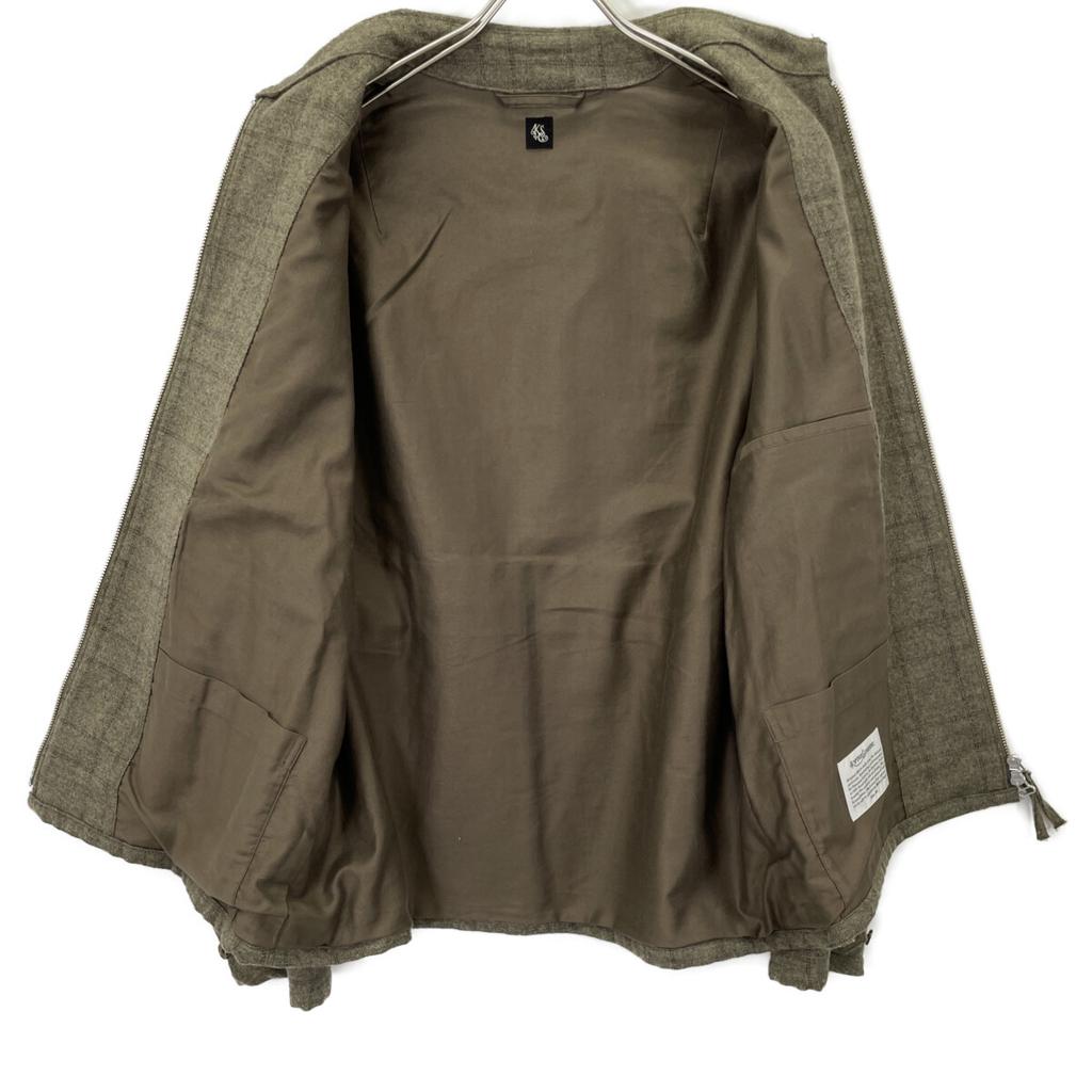 KAPTAIN SUNSHINE KS9FJK06 Khaki Check Alpaca Blend Sports Jacket Jacket 40 khakiUsed
