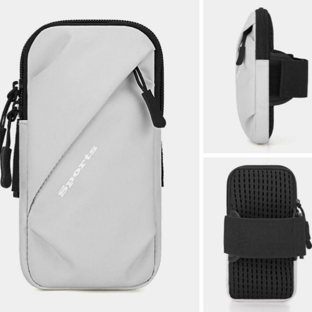 Elastic Adjustable Arm Phone Bag Double Layers Sports Arm Bag Running Phone Bag Sports