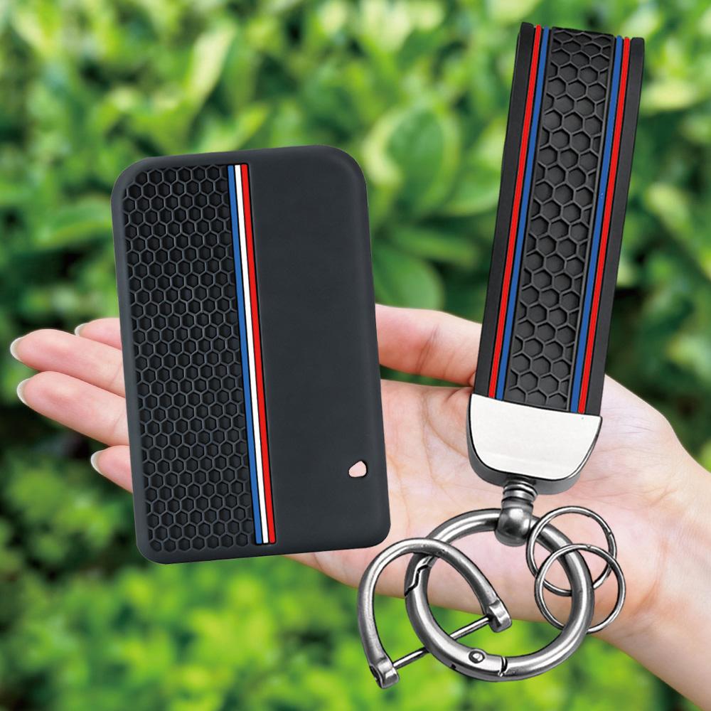 New Hot Silicone Key Holder Keychain For Renault Scenic Clio Logan Megane 2 3 Koleos 3 Button Car Key Cover Case
