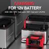 12V 6A Overvoltage Protection Intelligent Pulse Repair Car Battery Charger Voltage Temperature Detection Digital LCD Display