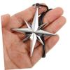 [SEWACC] Car Charm Rearview Mirror Hanging Ornament Compass Star Pendant