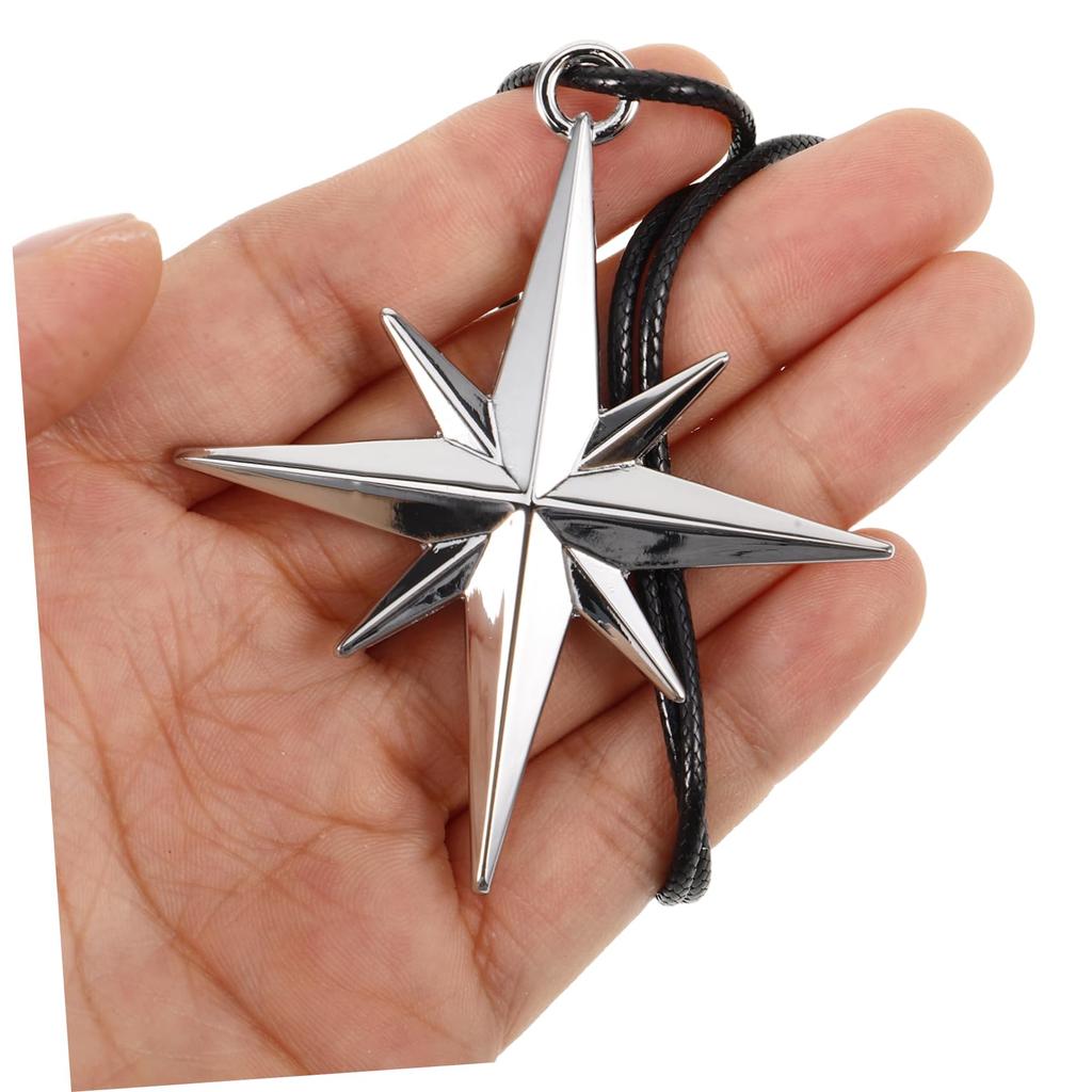 [SEWACC] Car Charm Rearview Mirror Hanging Ornament Compass Star Pendant