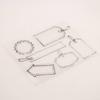 1pcs Travel Label Tag Note Transparent Clear Silicone Stamp