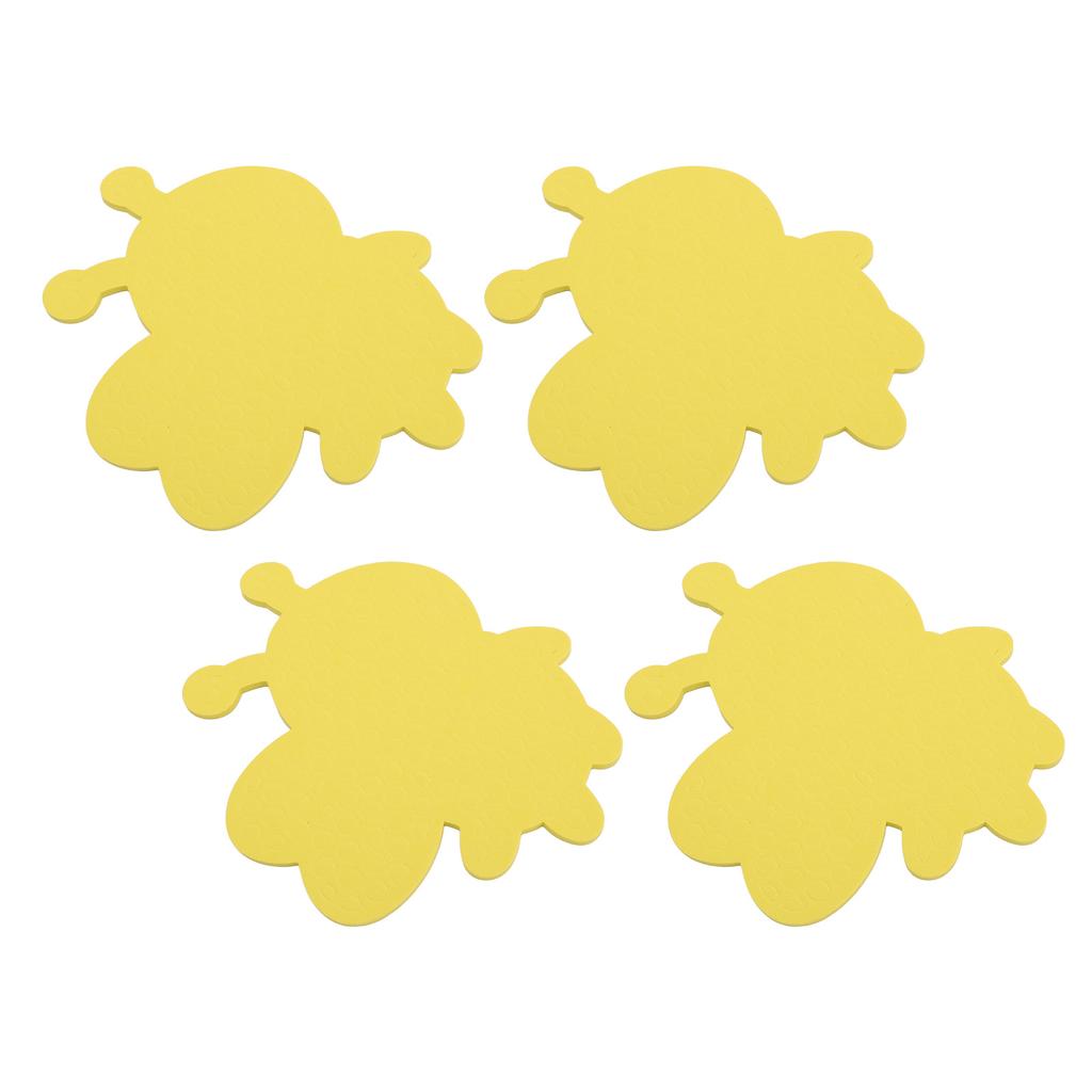 4PCS Pollinator Watering Station EVA Foam Lightweight Floating Bee Waterer for Outdoor Garden