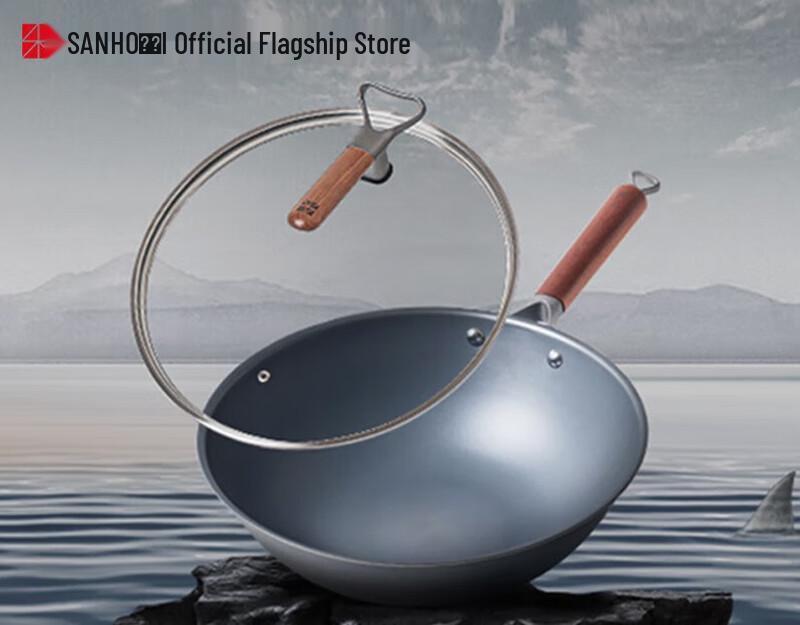 

SANHO Nitrogen Anti-Rust Cast Iron Wok
