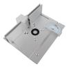 Router Table Insert Plate Double Hole Aluminum Alloy Wood Milling Flip Board for Electric Trimming Engraving Machine