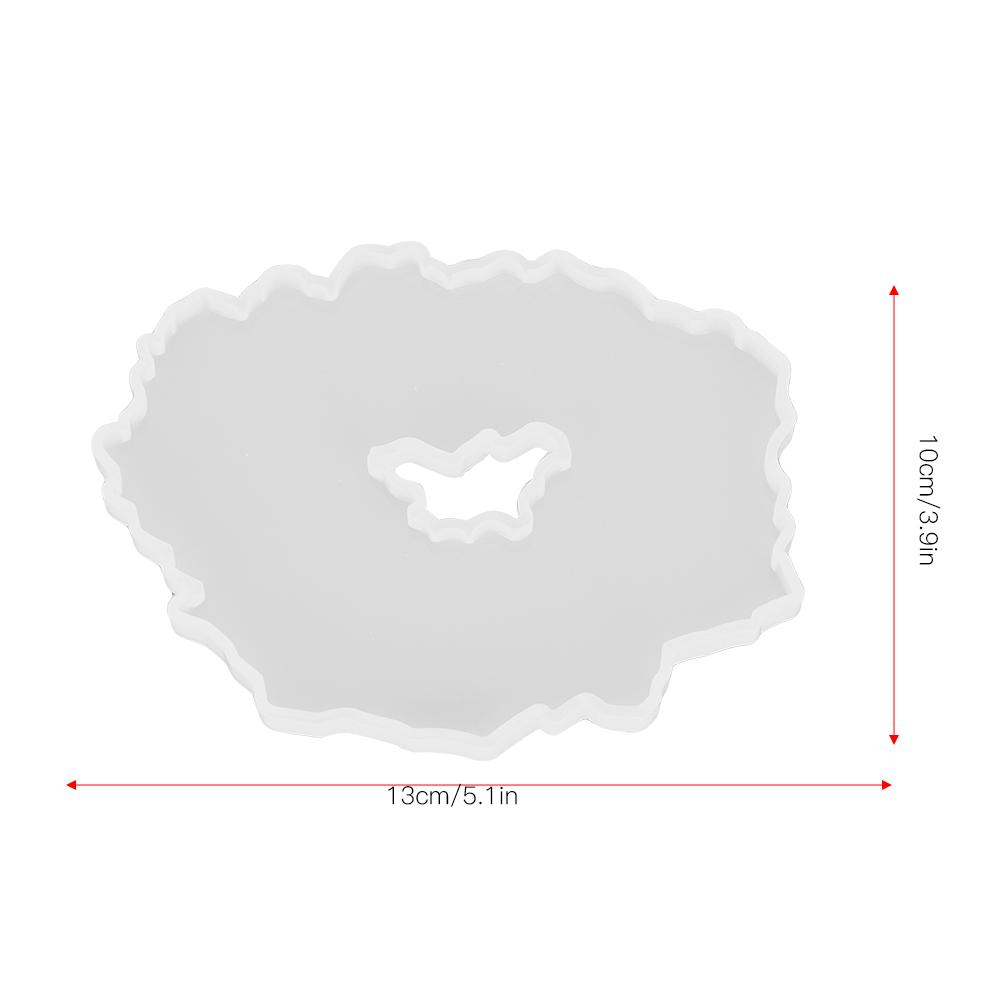 Silicone Coaster Making Mould DIY Craft Decorative Crafts Coasters Tray Base MoldType 1