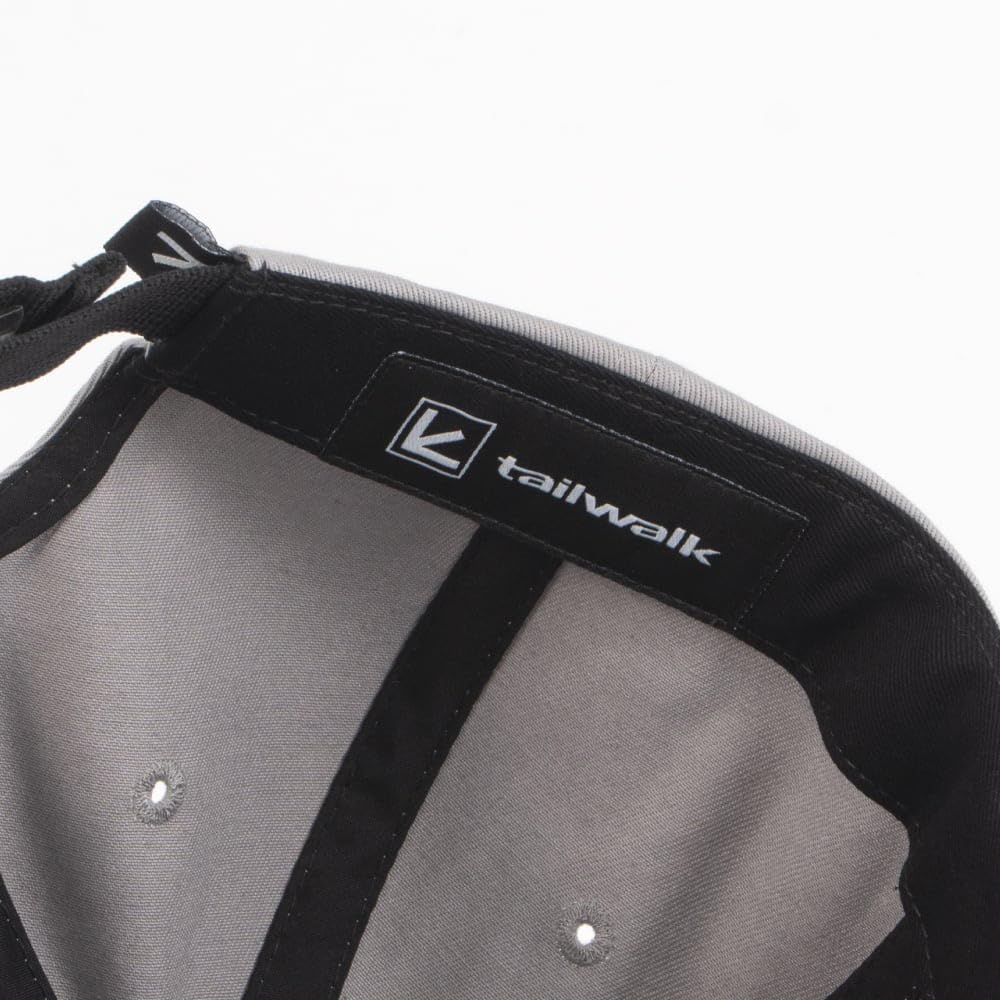 Tail Walk Flat Visor Cap BLK TYPE-02
