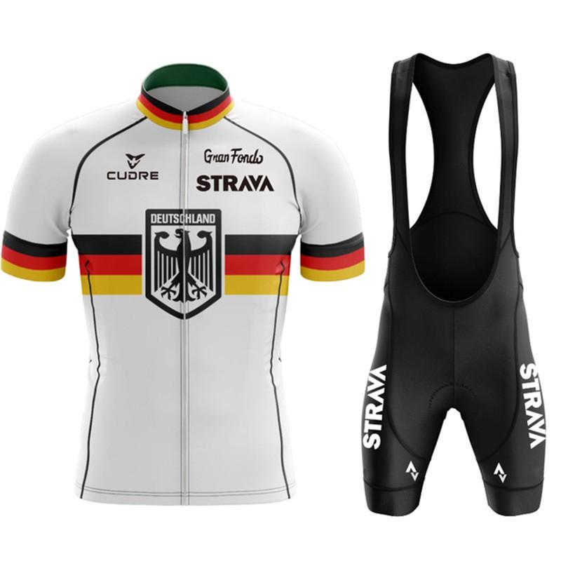 Herren Damen Radsport Trikot Set Kurzarm Schnelltrocknend Fahrradbekleidung Rennrad Mountainbike Outdoor Sport