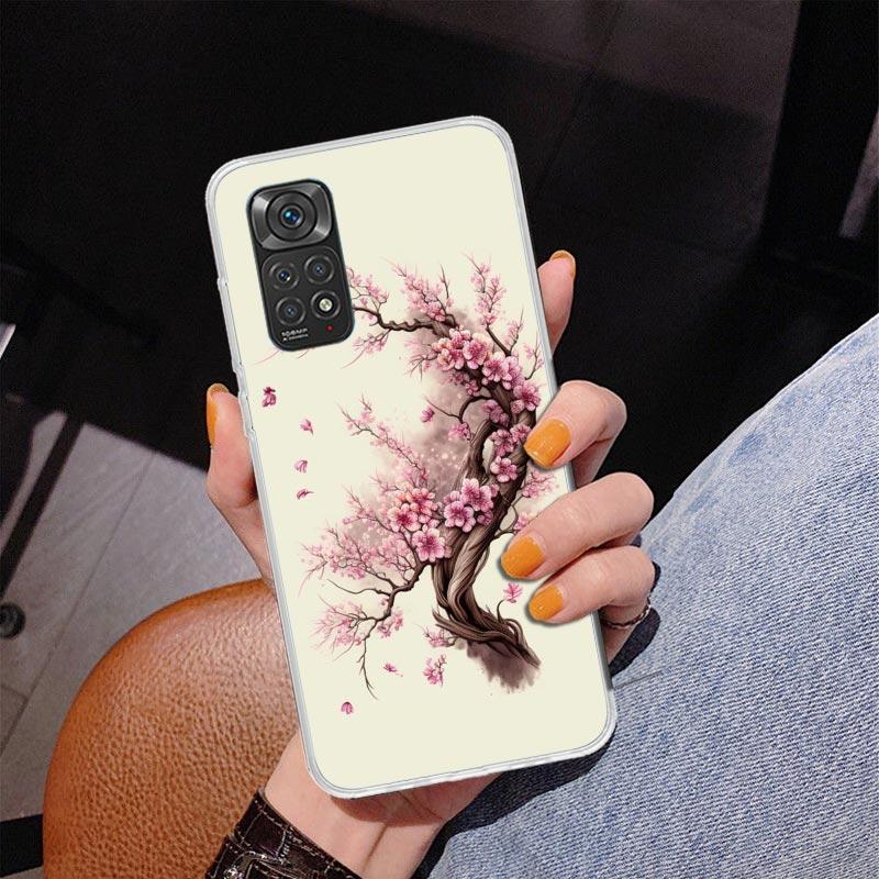 Cherry Blossom Tree Phnoe Case for Phnoe Case for Xiaomi Redmi Note 15 14 14S 13 Pro Plus 12 12S 11S 11E 10S 10 11T 5G Unique Co