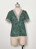 2024 Summer Lace Patchwork Floral Women's Shirt - European American Style