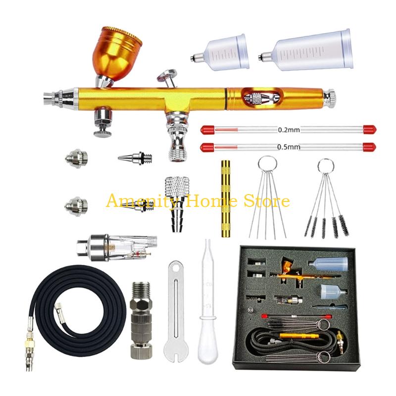 

F26C Double Action Guns with 0.2/0.3/0.5mm Needle Nozzle Set
