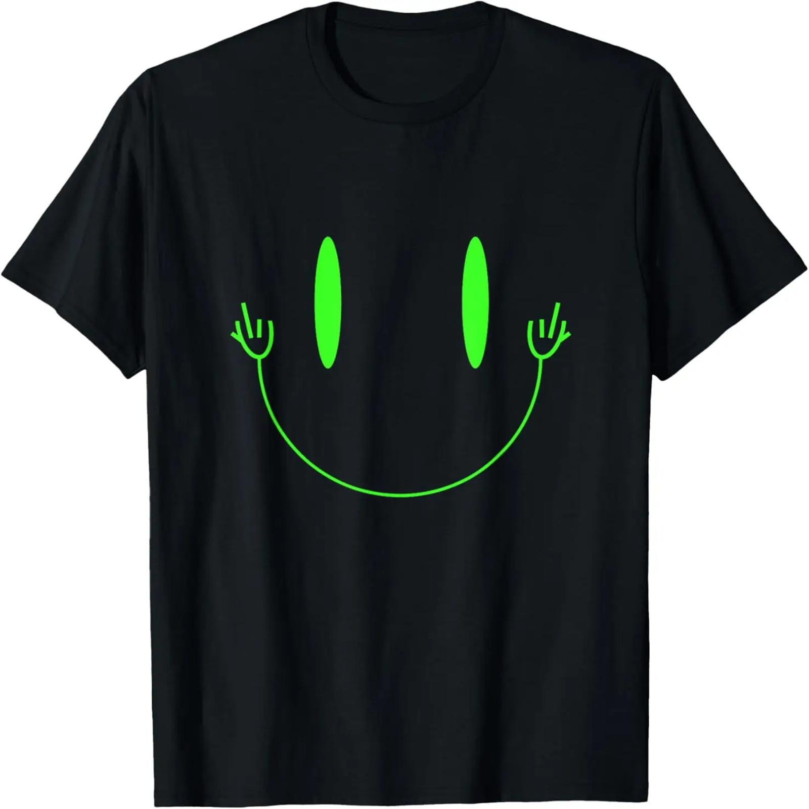 

Green Have The Day You Deserve Face Green Color Graphic T-Shirt XXXXXL чёрный