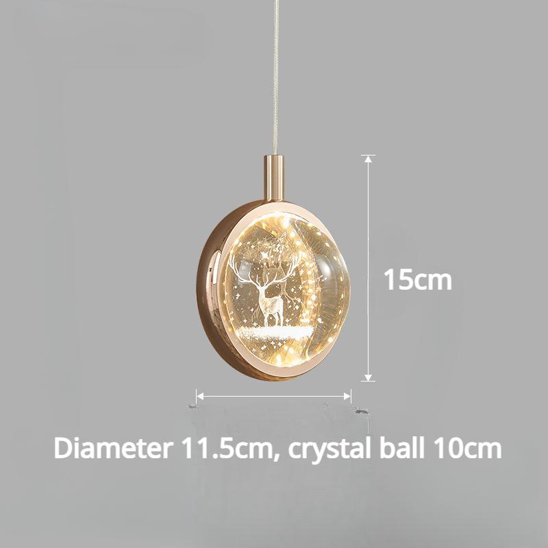 

Прикроватная декоративная люстра для спальни, хрустальный светильник, роскошная обеденная барная стойка, креативная длинная люстра для гостиной warm light