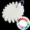 Display Tool Nail Art Polish Color Card Nail Art Practice Display False Nail Art Tips Display Wheel