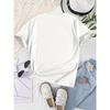 European sizes Girls' Printed Round Neck Short Sleeve T-Shirt, Printed Style, Comfortable Fit, Back to School Season