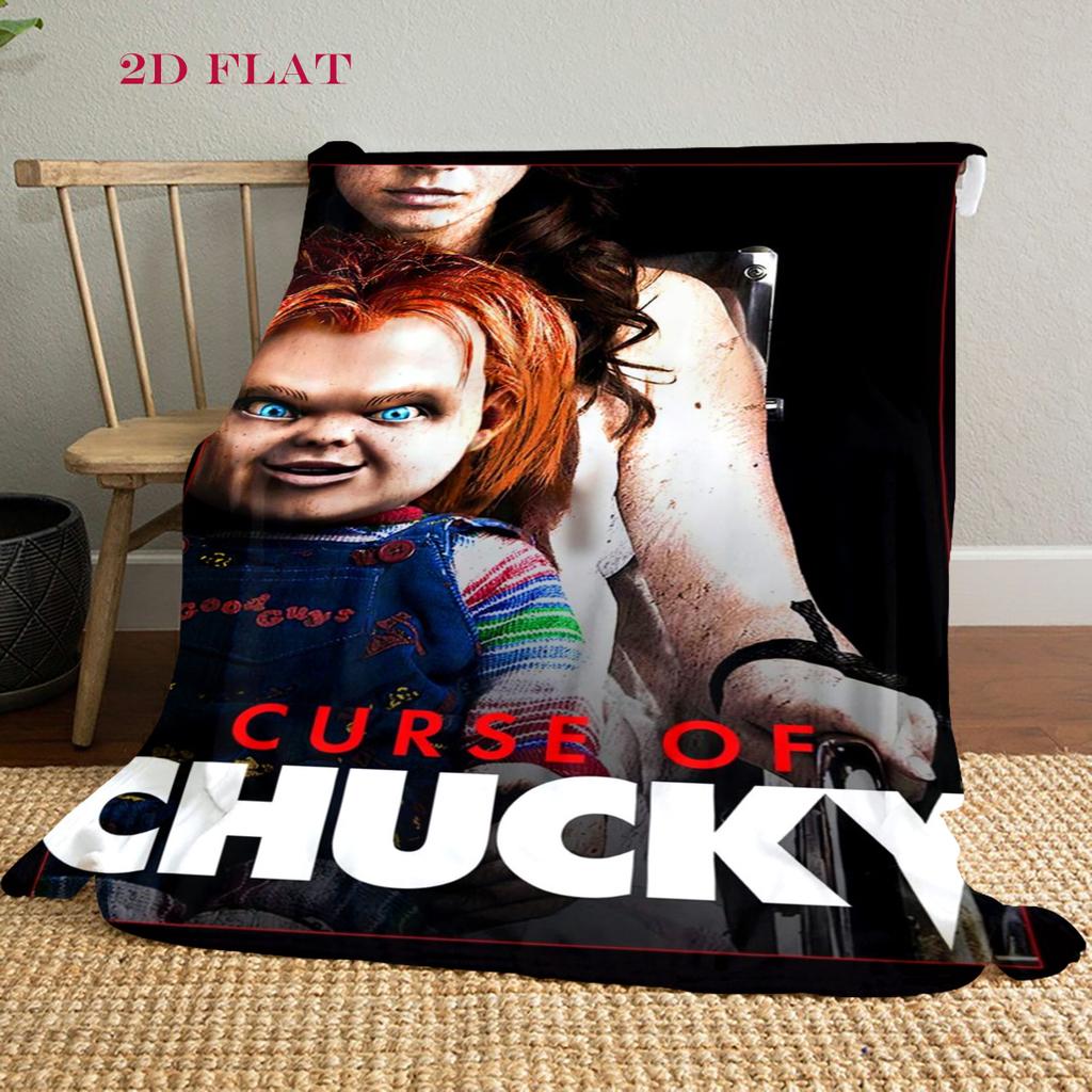Chucky's Deadly Return blanket Soft and comfortable Home Decor Outdoor plush blanket bedroom Christmas gifts
