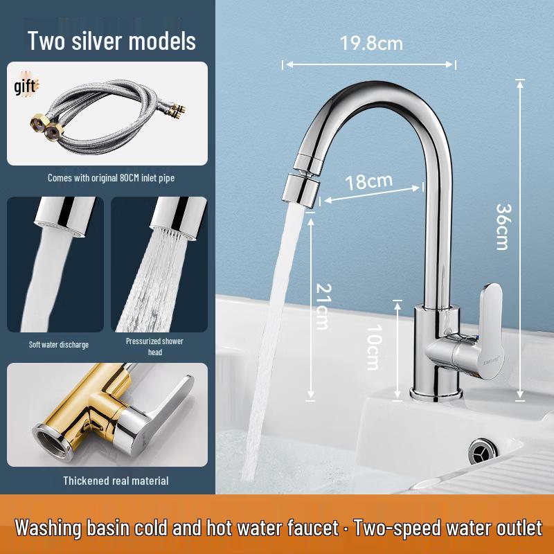 TLXT Wall-Mounted Hot Water Laundry Faucet