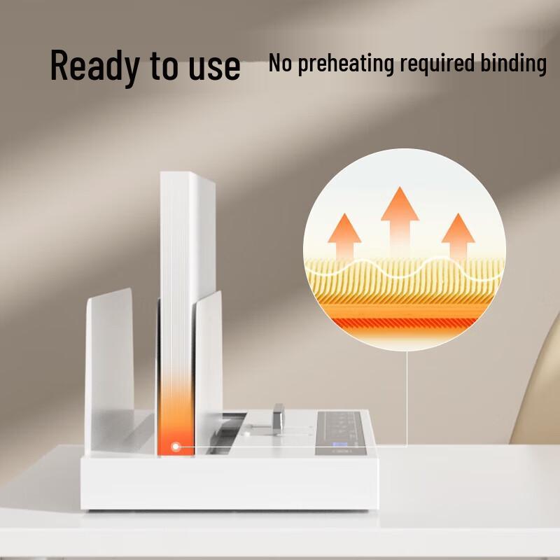 Deli Upgraded Digital Thermal Binding Machine CN Plug (adapter Included)