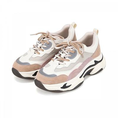 Leather 5cm Ugly Women S SneakerS Bbc613br