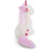 Teodor Plush Toy Unicorn White with Pink Details 30x45cm Soft Cuddly Stuffed Animal Kids Gift
