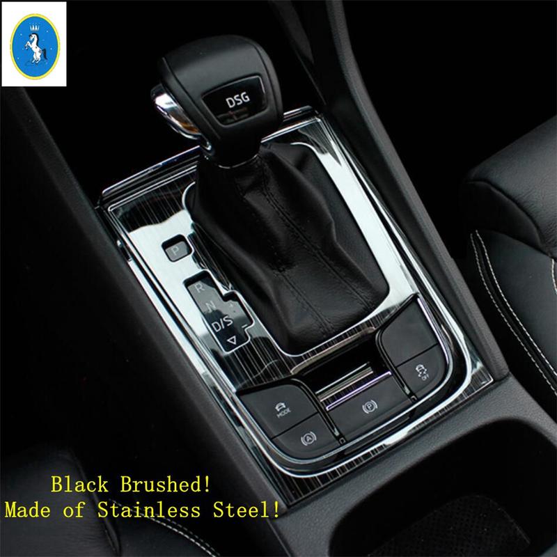 Central Control Stalls Gear Shift Box Decoration Panel Cover Trim Decoration For Skoda Kodiaq 2017 -  Interior Accessories