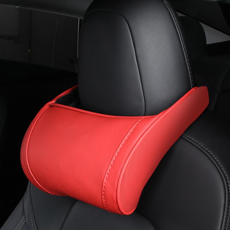 Car Headrest Cushion New Memory Foam Neck Pillow for Modele Y Roadster Highland S X Model 3 Coil Cybertruck 2025