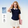 Navigare Girls' Classic Short-Sleeve Polo Shirt
