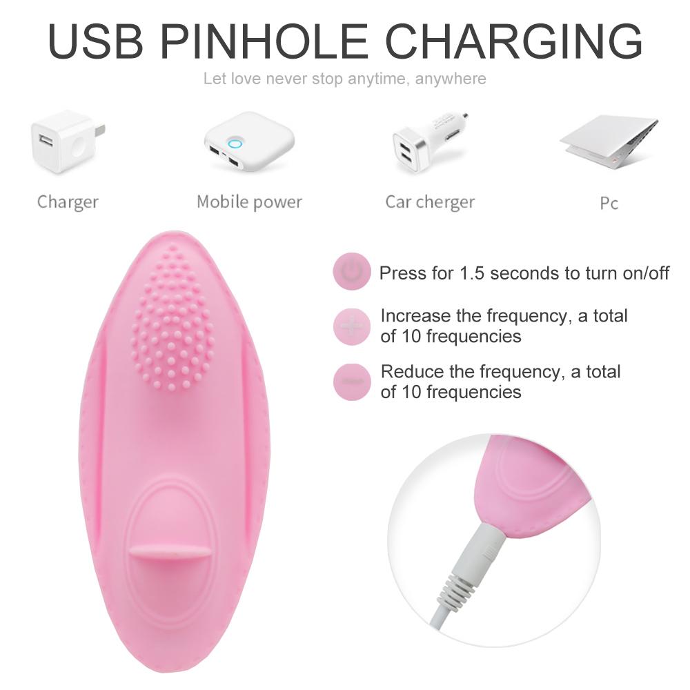 Portable Panty Vibrator Sex Toys for Woman Invisible Vibrating Egg Clitoral Stimulator Wireless Remote Control